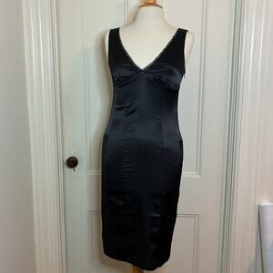 ChicStar Slip Dress Vintage Sexy Witchy WhimsyGoth Y2K Emo Goth Retro Grunge
